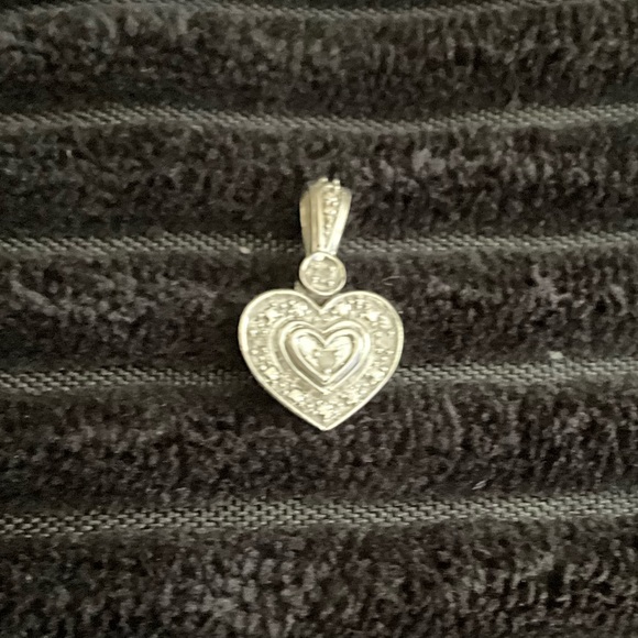 Diamond Heart Pendant - Picture 2 of 3